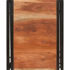 vidaXL Armarios Y Almacenamiento-Estante de baño Marrón 40 x 50 x 23 cm Madera de Acacia Sólida