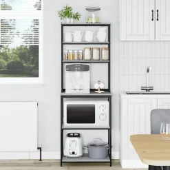 vidaXL Estanterías-Estante de cocina 60 x 40 x 168 cm