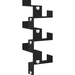 vidaXL Estanterías-Estante de Esquina de Pared 45 x 45 x 147 cm
