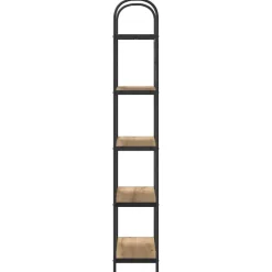 vidaXL Estante de libros Roble artesanal 80 x 30 x 183 cm Roble artisan Clearance