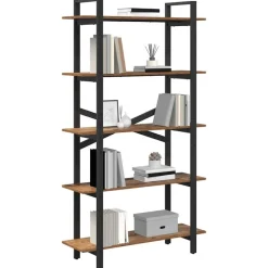 vidaXL Estanterías-Estante de libros 100 x 33,5 x 178 cm