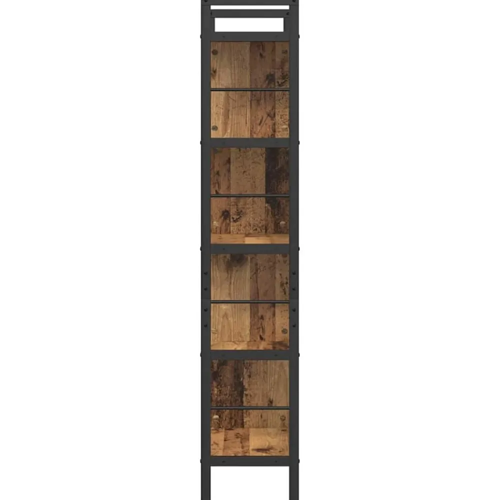 vidaXL Estanterías-Estante de libros 75 x 30 x 156 cm