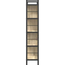 vidaXL Estante de libros 75 x 30 x 156 cm Roble Sonoma Best