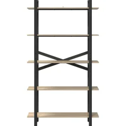 vidaXL Estante de libros 100 x 33,5 x 178 cm Roble Sonoma Best
