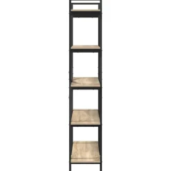 vidaXL Estante de libros 100 x 33,5 x 178 cm Roble Sonoma Best