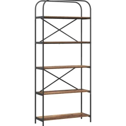 vidaXL Estante de libros Madera vieja 80 x 30 x 183 cm Madera envejecida Best