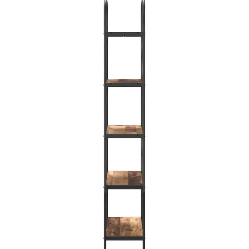 vidaXL Estante de libros Madera vieja 80 x 30 x 183 cm Madera envejecida Best