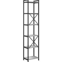 vidaXL Estante de libros 40 x 30 x 189,5 cm Gris sonoma Best