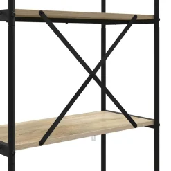 vidaXL Estanterías-Estante de libros 80 x 30 x 183 cm
