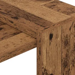 vidaXL Estante de libros Madera vieja 52 x 25 x 71,5 cm Madera envejecida