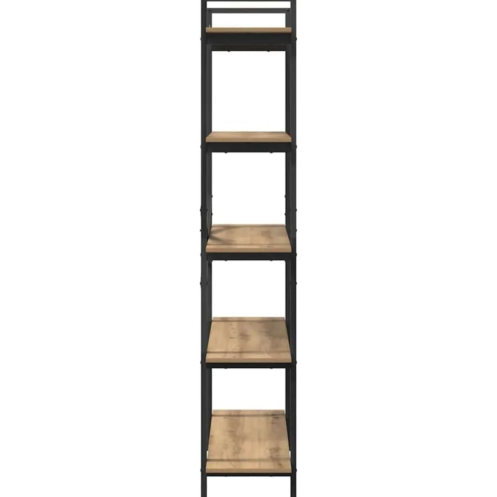 vidaXL Estante de libros Roble artesanal 100 x 33,5 x 178 cm Roble artisan Hot
