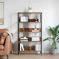vidaXL Estanterías-Estante de libros 82 x 32 x 144,5 cm