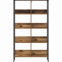 vidaXL Estanterías-Estante de libros 82 x 32 x 144,5 cm