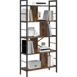 vidaXL Estanterías-Estante de libros 75 x 30 x 156 cm