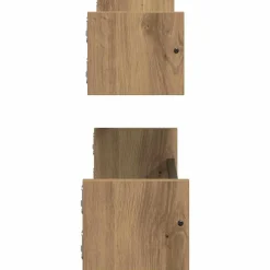 vidaXL Estante de pared 2 pcs Roble artesanal 60 x 16 x 14 cm Roble artisan Sale