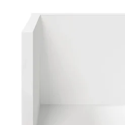 vidaXL Estanterías-Estante de pared 2 uds madera ingeniería 75x16,5x16,5 cm