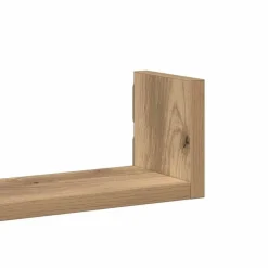 vidaXL Estante de pared 3 uds madera de ingeniería artesanal Roble Sale