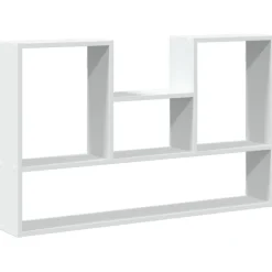 vidaXL Estante de pared 99x15x60 cm madera de ingeniería Blanco Online