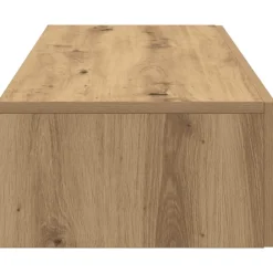vidaXL Estante de pared cajones madera contrachapada roble artesanal Roble artisan Outlet
