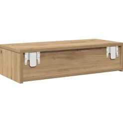 vidaXL Estante de pared cajones madera contrachapada roble artesanal Roble artisan Outlet
