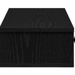vidaXL Estanterías-Estante de pared con cajones de madera contrachapada