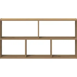 vidaXL Estante de pared madera ingeniería artisian 100x25x50 cm Roble Outlet
