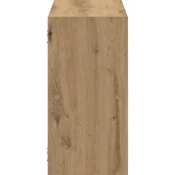 vidaXL Estante de pared madera ingeniería artisian 100x25x50 cm Roble Outlet