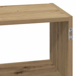 vidaXL Estante de pared madera ingeniería artisian 100x25x50 cm Roble Outlet