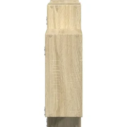 vidaXL Estanterías-Estante de pared madera ingeniería 159x18x65 cm