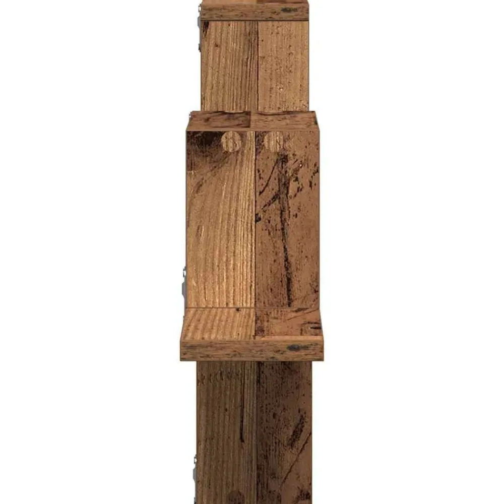 vidaXL Estanterías-Estante de pared Madera vieja 104.5 x 43 x 10 cm