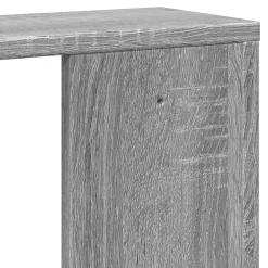 vidaXL Estante de pared madera ingeniería 100x15x70 cm Gris sonoma New