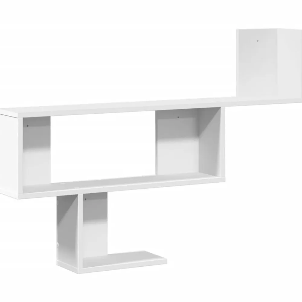 vidaXL Estanterías-Estante de pared madera de ingeniería 100x15x70 cm