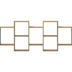 vidaXL Estanterías-Estante de pared madera ingeniería artisian 159x18x65 cm