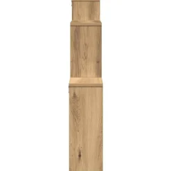 vidaXL Estanterías-Estante de pared madera ingeniería roble artisian 80x15x78,5 cm