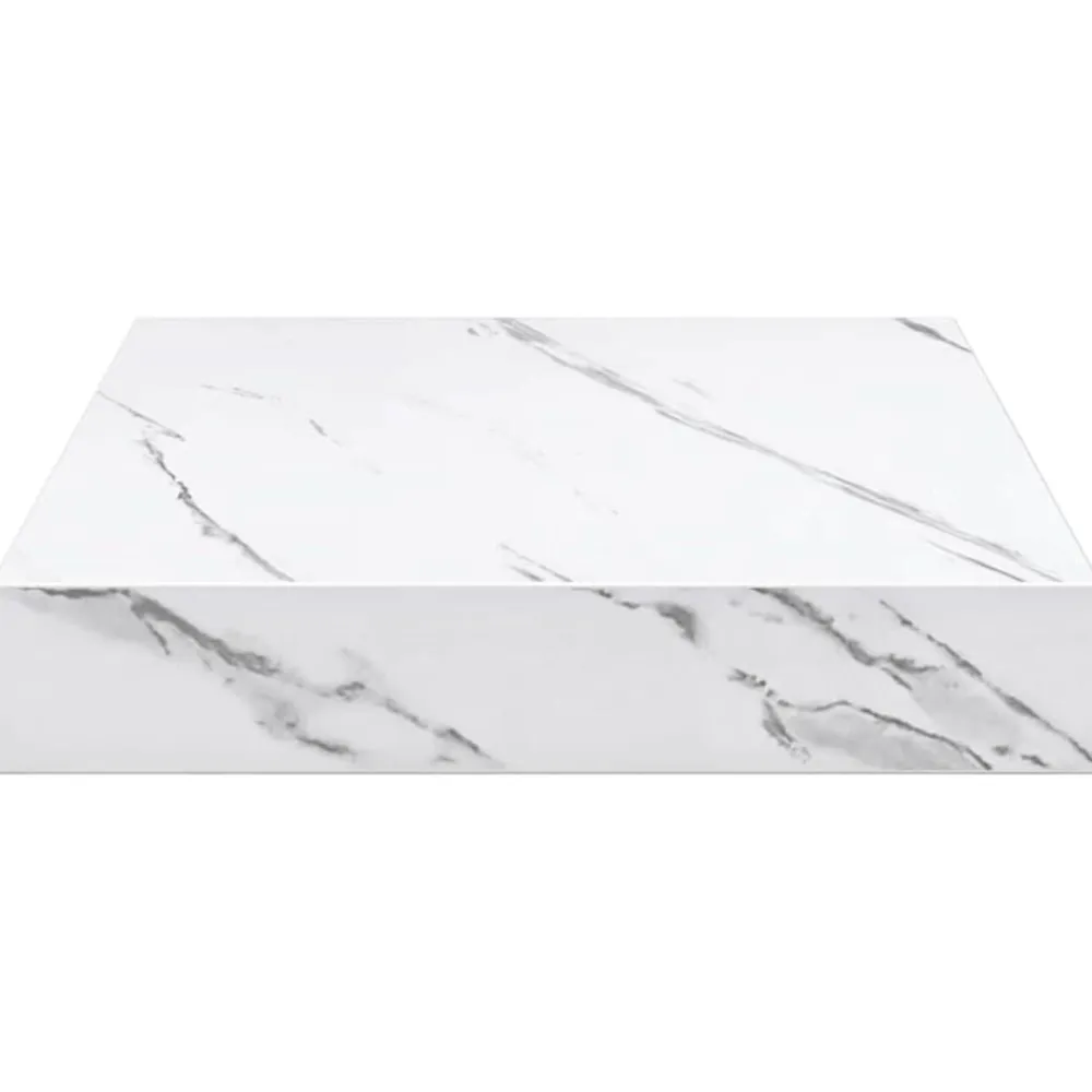 vidaXL Estante de pared Mármol 23 x 23,5 x 4 cm Madera de ingeniería Mármol Online