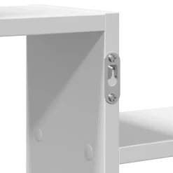 vidaXL Estante de pared madera de ingeniería 104x15x49 cm Blanco Best