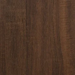 vidaXL Estanterías-Estante de pared para CD madera color roble marrón 100x18x18 cm