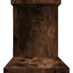 vidaXL Estanterías-Estante de pared para TV madera 125x18x23 cm