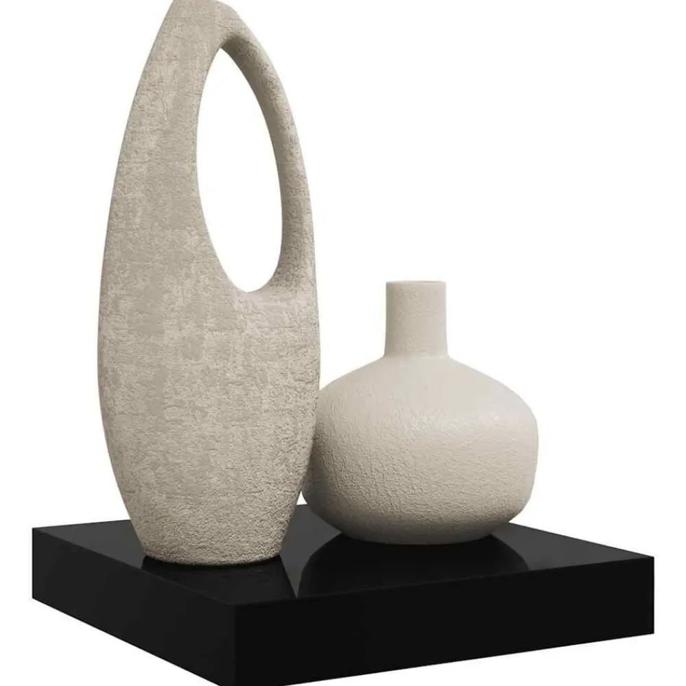 vidaXL Estanterías-Estante flotante de pared MDF 23x23,5x3,8 cm