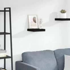 vidaXL Estanterías-Estante flotante de pared MDF 23x23,5x3,8 cm