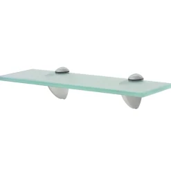 vidaXL Estanterías-Estante flotante de cristal 30x20 cm 8 mm