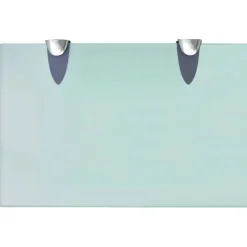 vidaXL Estanterías-Estante flotante de cristal 30x20 cm 8 mm