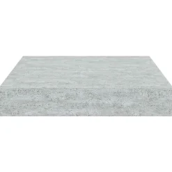 vidaXL Estanterías-Estante flotante de pared gris hormigón MDF 23x23,5x3,8 cm