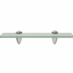 vidaXL Estante flotante de cristal 30x10 cm 8 mm Blanco Online