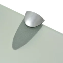 vidaXL Estante flotante de cristal 30x10 cm 8 mm Blanco Online