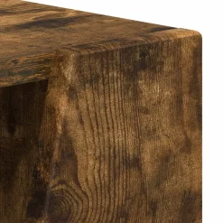 vidaXL Estante lateral 33 x 32 x 70,5 cm Roble ahumado Best