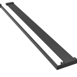 vidaXL Accesorios Para El Baño-Estante para pared de ducha aluminio 80 cm