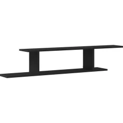 vidaXL Estanterías-Estante para TV de pared 125 x 18 x 23 cm