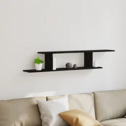 vidaXL Estanterías-Estante para TV de pared 125 x 18 x 23 cm