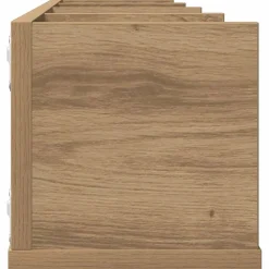 vidaXL Estanterías-Estante pared CD madera ingeniería 100x18x18 cm